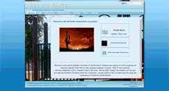 Desktop Screenshot of delrioranchhoa.com